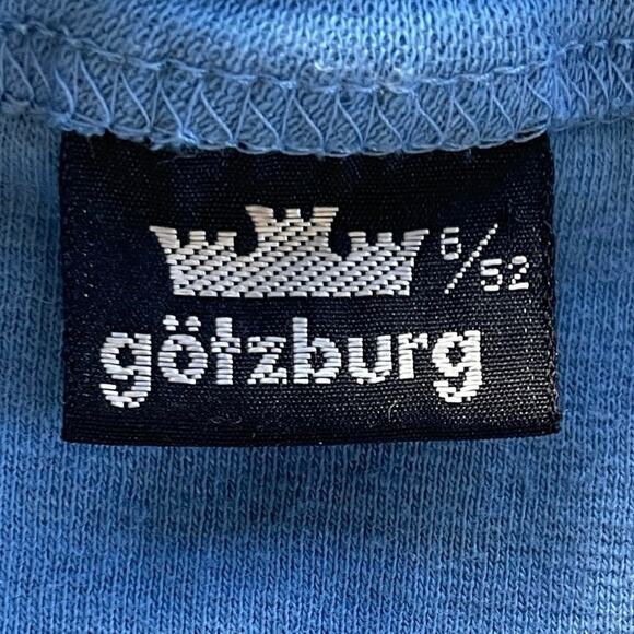 Götzburg Long Sleeve Crewneck Cotton Base Layer Long Shirt Powder Blue - Picture 4 of 6